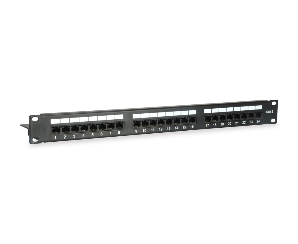 24 PORT CAT6 UTP PATCH PANEL (DOLU)