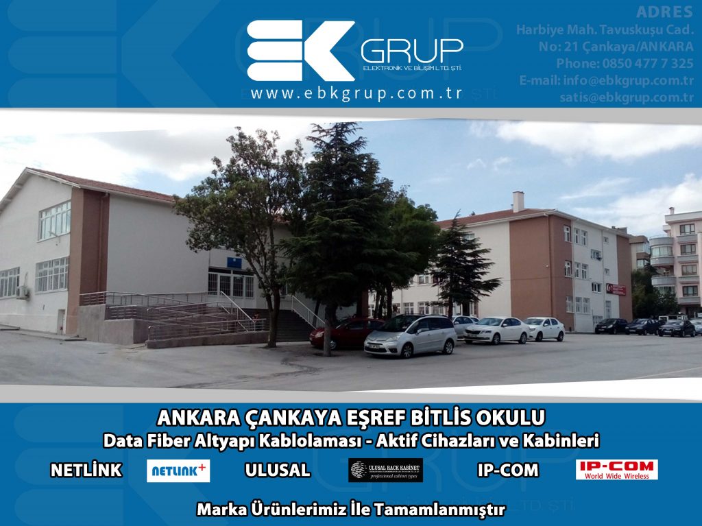 ANKARA ÇANKAYA EŞREF BİTLİS OKULU